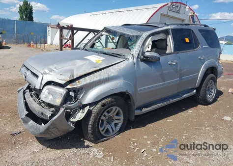 2007 Toyota Sequoia Limited V8 from USA, damaged, VIN 5TDBT48AX7S284281